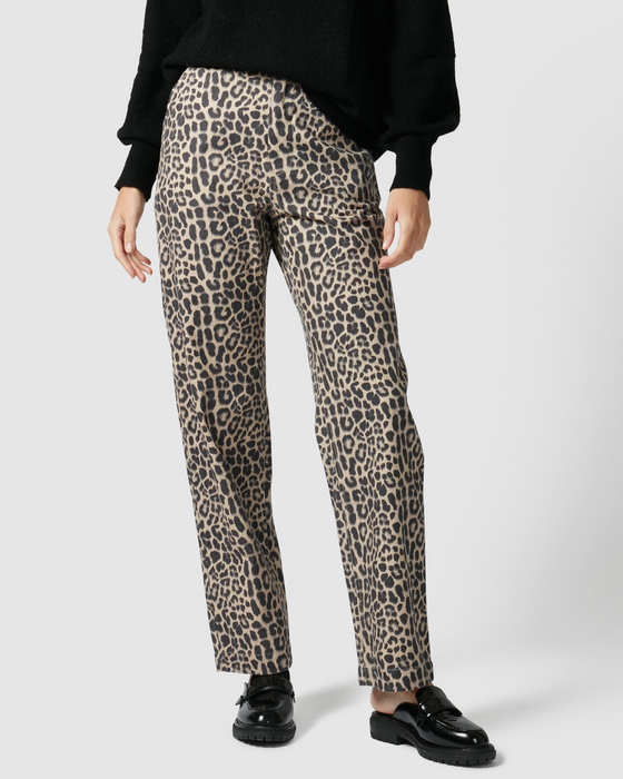 Leopard Print Suit Pants | Fastest Finishers